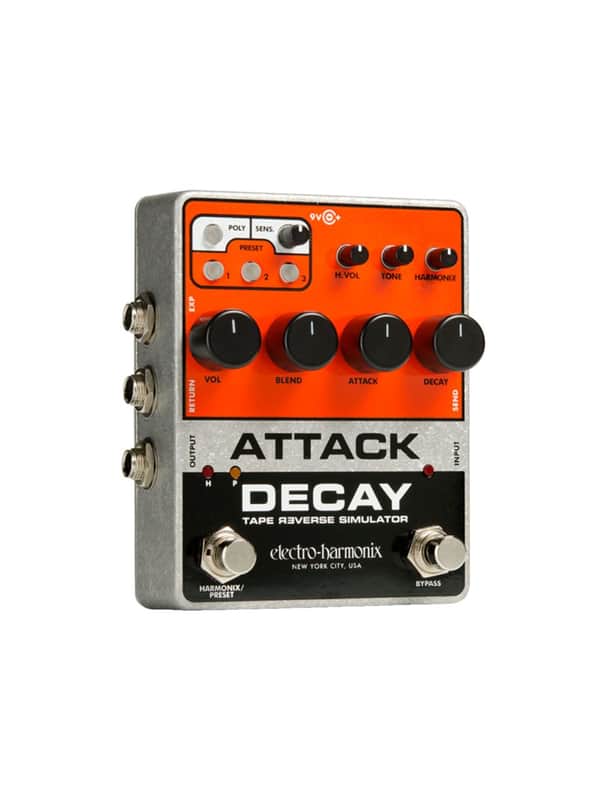 Electro-Harmonix Attack Decay Reverse Tape Simulator | Reverb