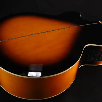 Epiphone J-200 EC Studio (Solid Top; Fishman Presys) Vintage Sunburst 739 image 6