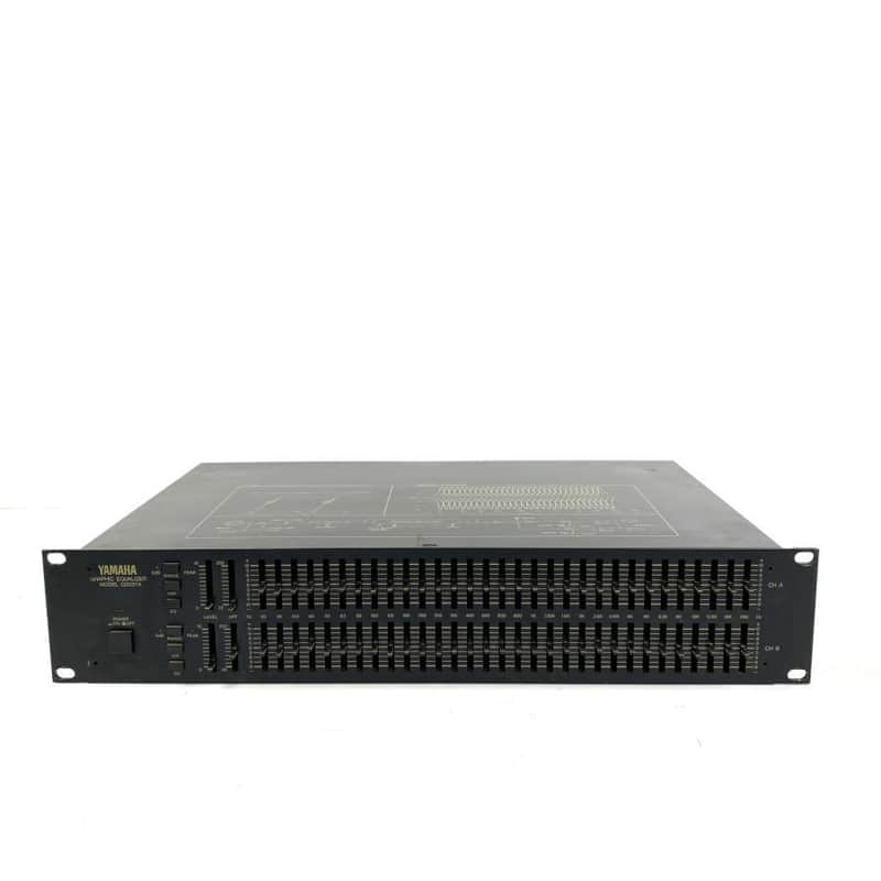 Yamaha Q2031A Dual-Channel Graphic Equalizer - Black TGHM image 1