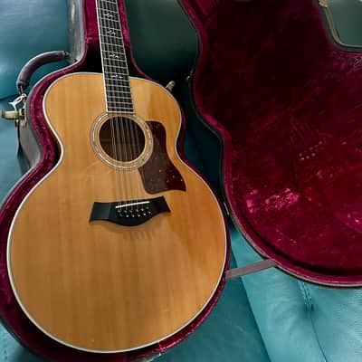 1996 Taylor 655, Blonde Jumbo 12 String, OHSC image 17