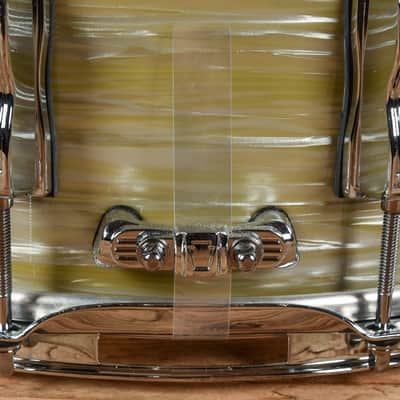 Ludwig Classic Maple 6x14 USED Olive Pearl image 5