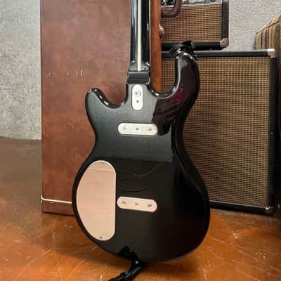 USA Kramer 450B Aluminum Neck Bass Guitar 1970’s - Black W/OHSC image 15