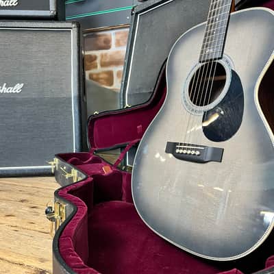 Martin OMJM 20th Anniversary Platinum Gray Burst 2024 John Mayer Signature image 15