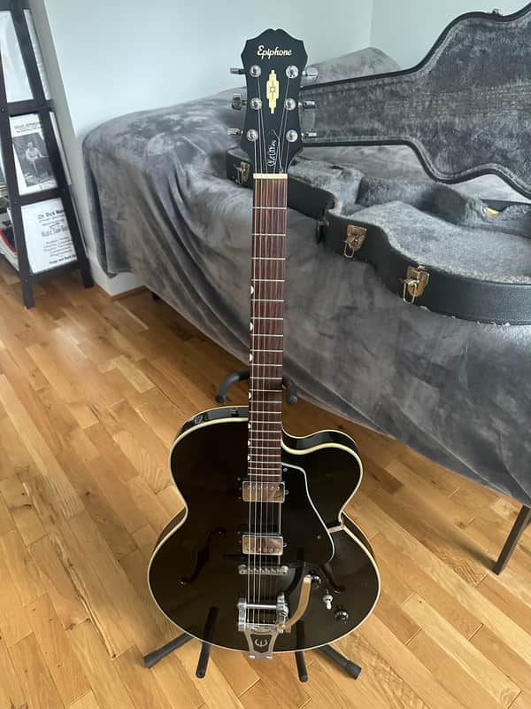 Epiphone Chet Atkins Country Gentleman II 1989 - 1990 - Ebony image 1