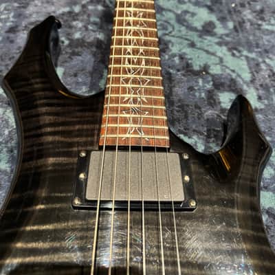ESP LTD F-400 FM - See Thru Black image 4