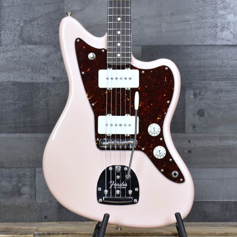 Pre-Owned Fender Limited Edition American Professional Jazzmaster Rosewood - Shell Pink with Hard Shell Case image 1
