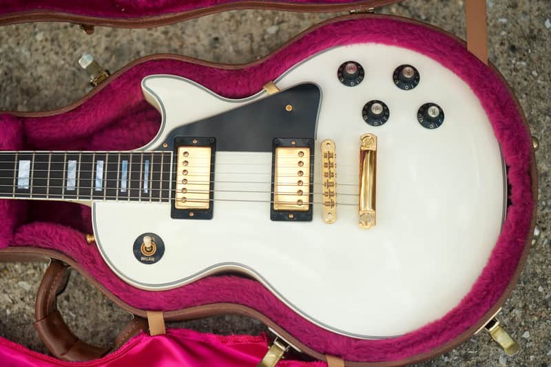 Gibson Les Paul Custom 2001 - White - Nitrocellulose lacquer image 1