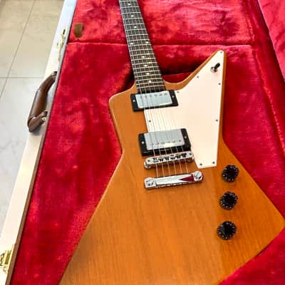 2021 Gibson Explorer Antique Natural w/ Original Hardshell Case – Made in USA image 3