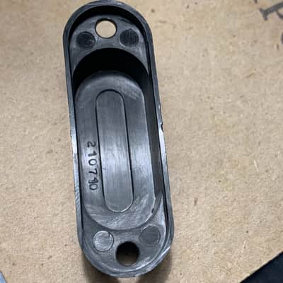 Pickup Covers NOS Vintage Fender Mustang Bass 1960s-1970s Black image 2