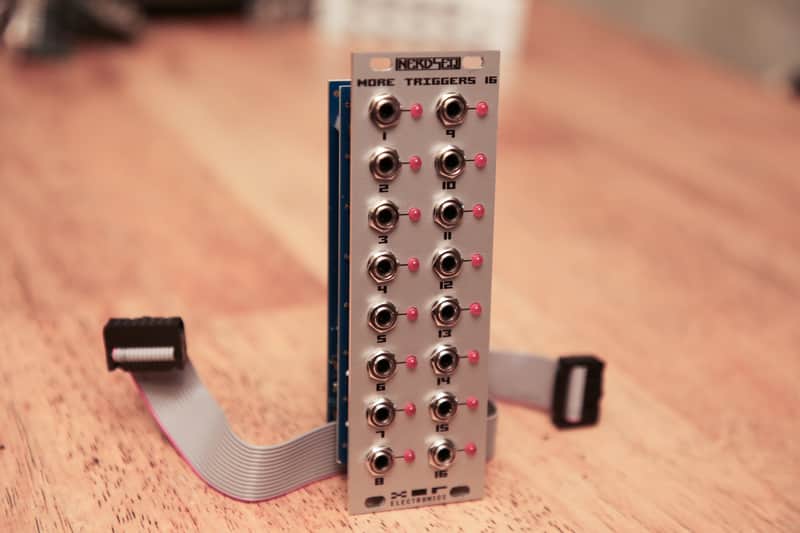 XOR Electronics NerdSEQ More Triggers 16 Expander Silver Grey image 1