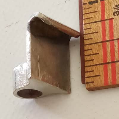Solid Die-Cast Tension T-Rod Clip Nickel Rim Snare Drum Early American Vintage image 2