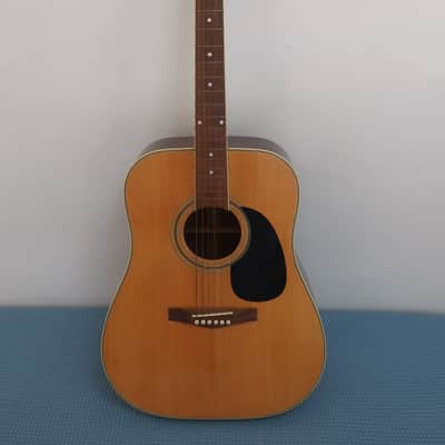 Vintage 1980s Unbranded Dreadnought Acoustic Guitar Martin Takamine Clone D28 D 28 MIJ Made in Japan Huge Sound Low Price image 3