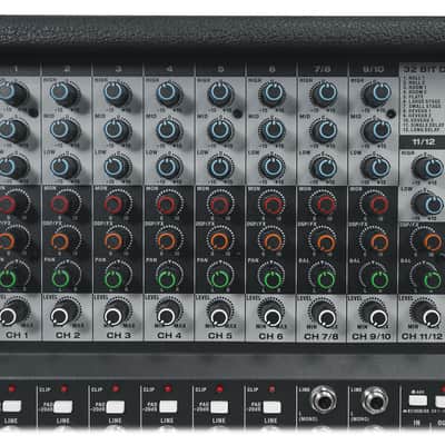 Rockville RPM109 V2 12 Channel 4800w Powered Mixer, 7 Band EQ, Effects, USB, 48V image 6