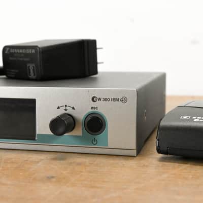 Sennheiser ew 300 IEM G3 Wireless In-Ear Monitoring System - 516-558 MHz CG0118E image 3