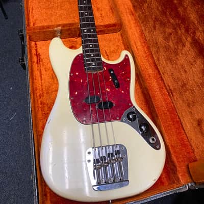 1966 Fender Mustang Bass - Arctic White image 22