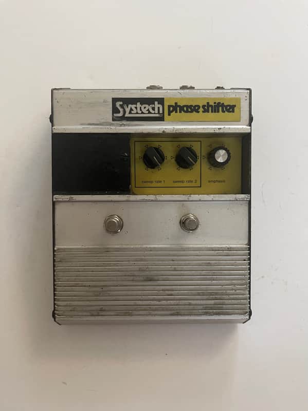 Systech Phase Shifter Analog Phaser Vintage 1970’s Guitar Effect Pedal image 1