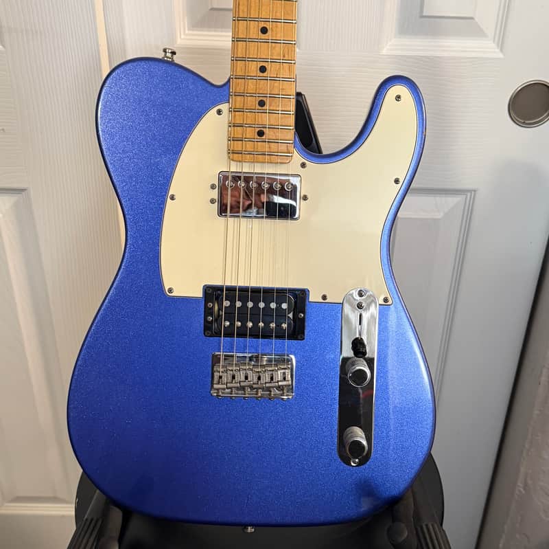 ギター FenderUSA AmericanStandard Telecaster HH Fender American Standard Telecaster HH - Ocean Blue Metallic with