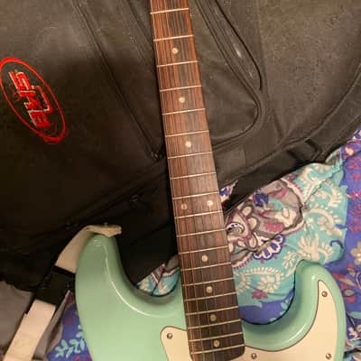 Fender Squire Stratocaster  N/a Turquoise image 2