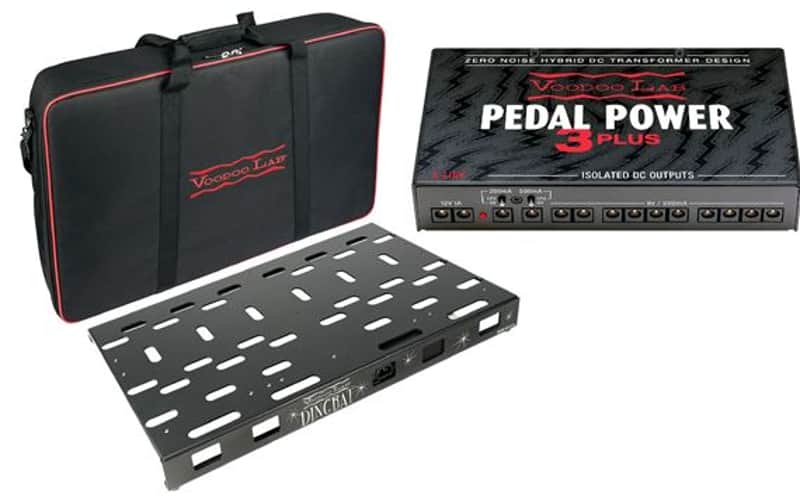 Voodoo Lab Dingbat Large Pedalboard with Pedal Power 3 Plus image 1