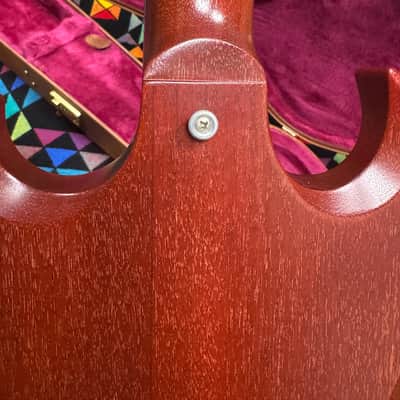 Clean 🧼 Gibson SG Crescent Moon Inlays 2002 Worn Cherry 🍒🍒 image 19