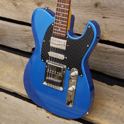 Dean Zelinsky Dellatera with Z-Glide Neck - Gunhill Blue, Used image 4