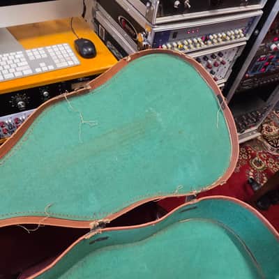 Geib Economo Acoustic Guitar Case 1940s 1950s 1960s image 6