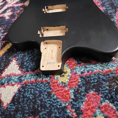 KnE Guitars NRFB (non-reverse Firebird) 2023 - Black image 3