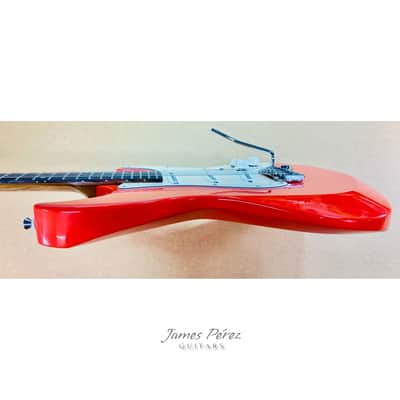 ALL NEW! - LS - Handmade in U.S.A. by Me @ James Perez Guitars 2026 - Fiesta Red image 12