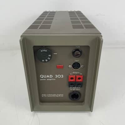 Quad 33 / FM3 / 303 – Pre-Amplifier, Power Amplifier & Tuner Set – Inc. Cables image 9