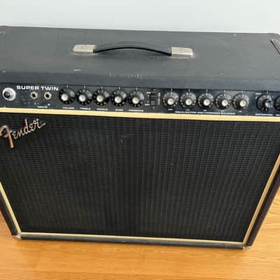 Fender Super Twin 1977 vintage new caps 6l6 180w image 18