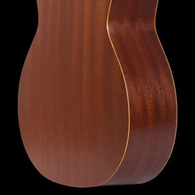 Ohana Model TK-10 All Mahogany 19 Frets Tenor Size Acoustic Ukulele + Bag - BLEM image 8
