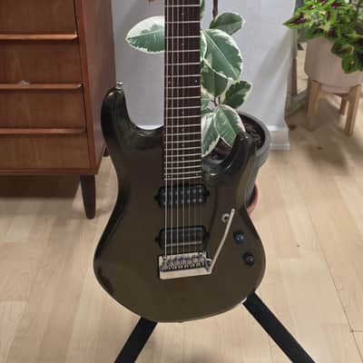 Music Man JP7 USA John Petrucci Signature Olive Gold Sparkle Dream Theater Artist American 7 Seven Guitar image 18