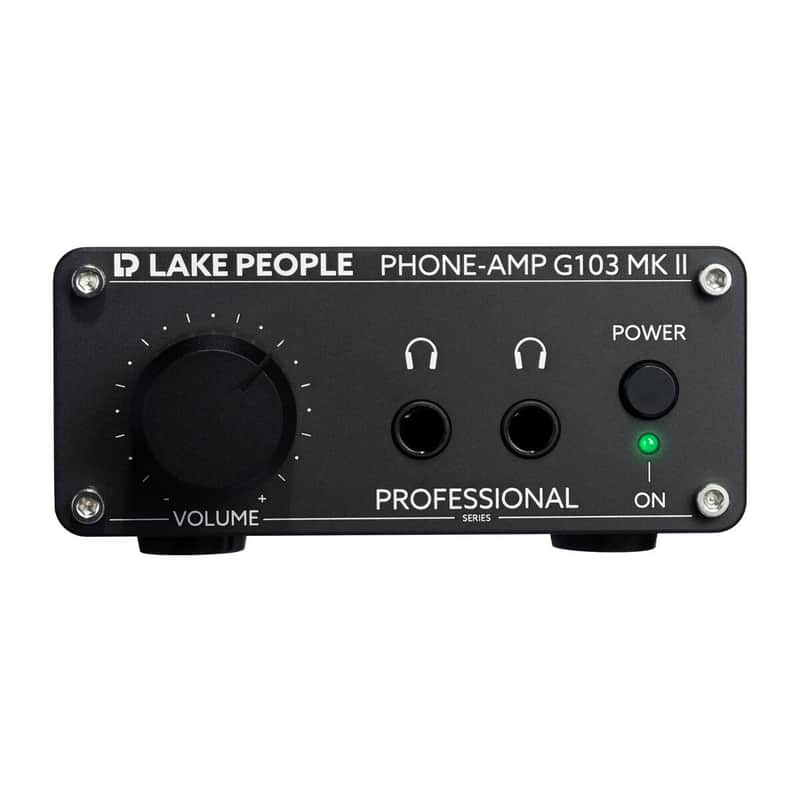 Immagine Lake People LP-G103-P-MKII XLR-Stereo Headphone Amplifier for recording and livesound - 1