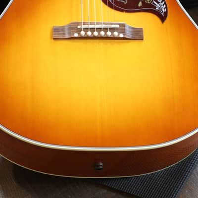 Minty! 2024 Gibson Hummingbird Standard EC Acoustic Guitar Lightburst + OHSC image 6