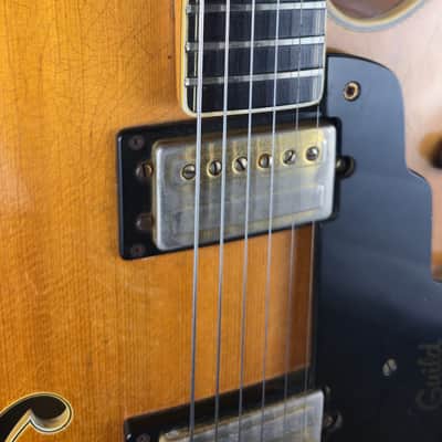 Guild X-500 Stuart 1977 Westerly Era Blonde image 3
