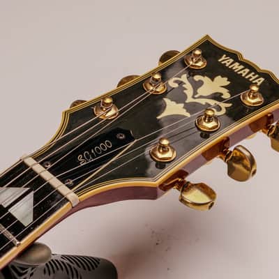 Yamaha SG1000 1982 Japan - Cherry Sunburst - Gold Hardware - Ebony - Coil SplitYamaha SG1000 1982 Japan - Cherry Sunburst - Gold Hardware - Ebony - Coil Split image 5