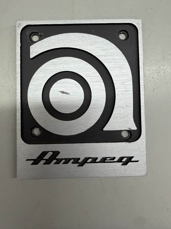 Ampeg Amp / Cabinet Logo Emblem Badge