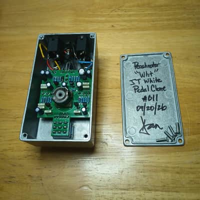 WHT Fuzz Pedal - #11 - Jext Telez White Pedal Clone - Conqueror image 8