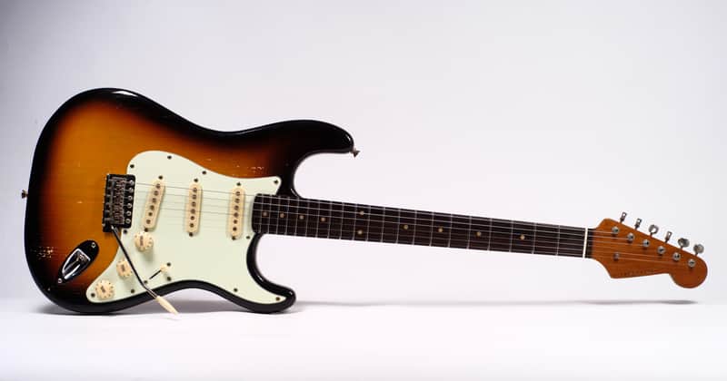 Freakaster Stratocaster Sunburst, Relic Bild 1