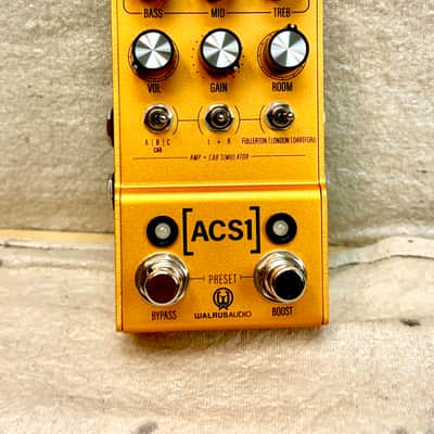 Used Walrus Audio Mako Series MKII ACS1 Amp Cab Simulator w/Box image 3