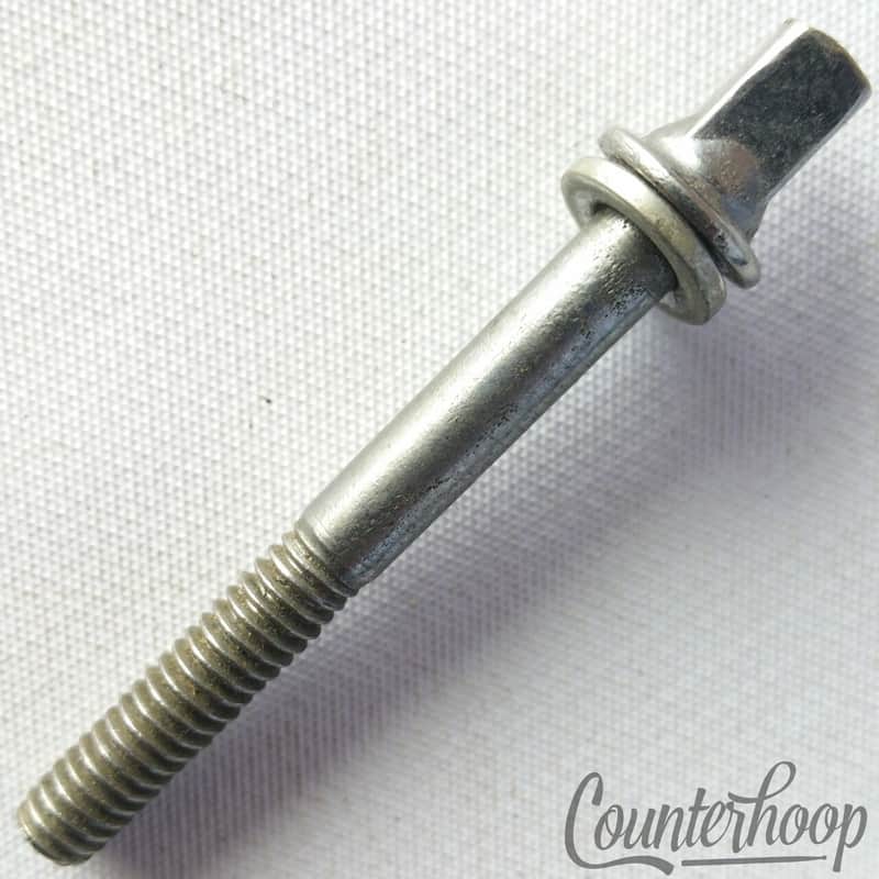 Ludwig-Copy 1x 1 3/4"Tension T-Rod"Square-Top" Chrome Japan 60s Snare/Tom Drum image 1