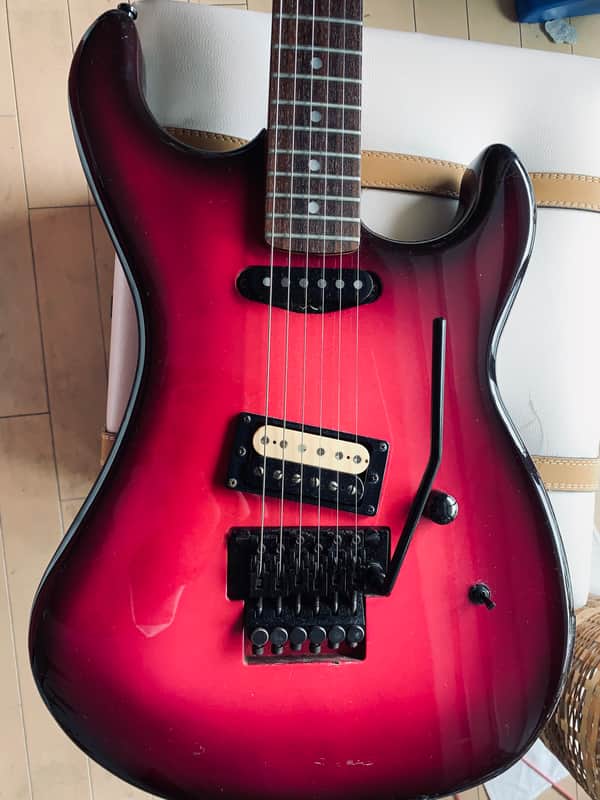 Kramer Focus 1980's Purple Burst Floyd Rose image 1