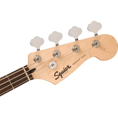 Squier 037-3800-506 Sonic Bronco Bass, LRL, Black image 5