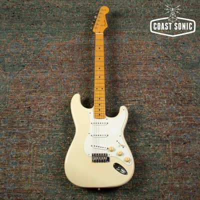 2004 Fender '57 Reissue Stratocaster ST57-58US CIJ Vintage White image 2