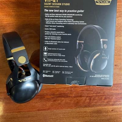 Vox VH-Q1 Wireless Noise Cancelling Headphones 2021 - Present - Black / Gold image 2
