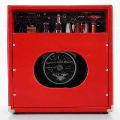 Red Plate Tweedy Verb M2-TV Jeff Decoix 1x12 Guitar Combo Amplifier #52531 image 6