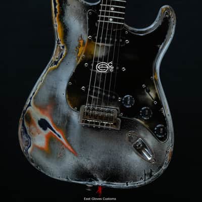 Fender Stratocaster Witch’s Bone Ash Finish Heavy Aged Relic by East Gloves Customs image 3