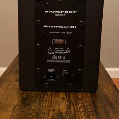 Barefoot Sound Footprint 01 Three-Way Active Studio Monitor - Pair 2017 - Present - Black image 7