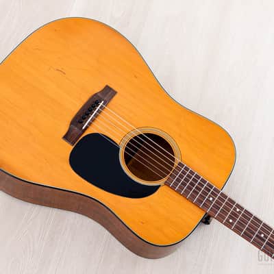 1972 Martin D-18 Vintage Dreadnought Acoustic Guitar, Serviced w/ Case image 10