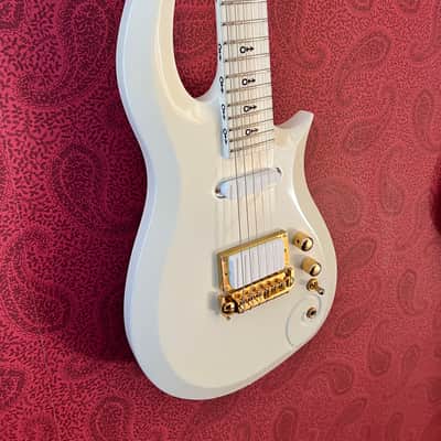 Schecter Official Paisley Park Prince Cloud guitar model 2019 - White image 4